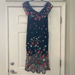 Long Floral Dress 🖤🌹🌻🌷